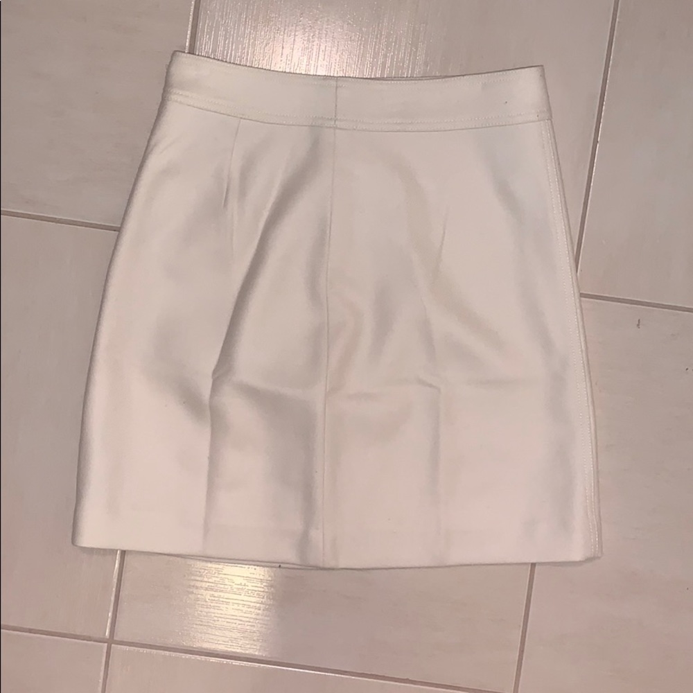 Princess mini skirt in Double-serge wool